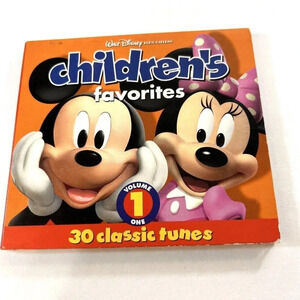 Disney Children's Favorites Audio CD Volume 1 30 Classic Tunes